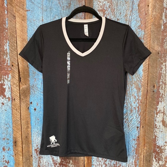 Under Armour Heat Gear Wounded Warrior Project Tee Size S - Picture 1 of 6
